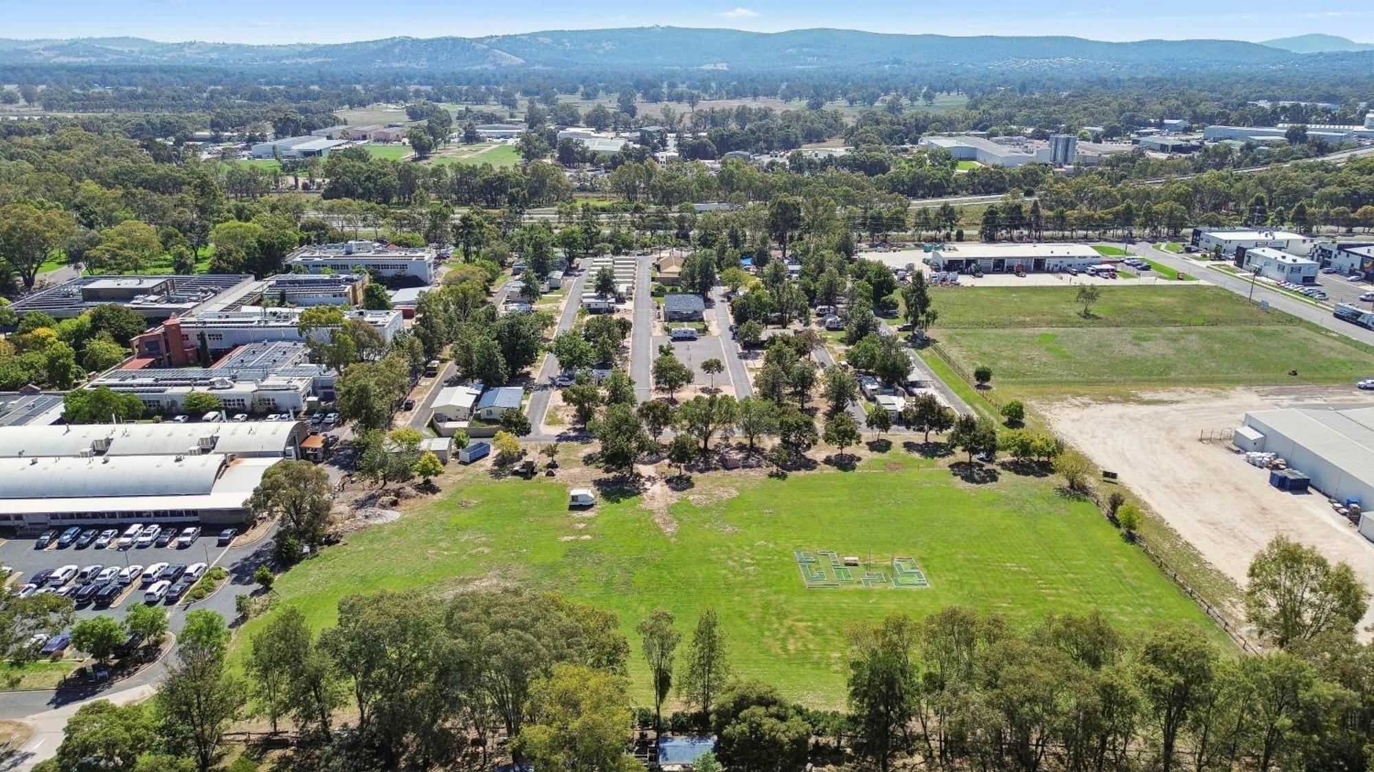 Borderland Wodonga Holiday Park Exteriör bild